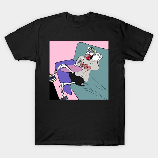 Chilling Skully T-Shirt by spookywab